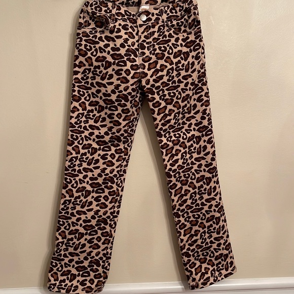 Little Girls Gymboree Leopard Jeans